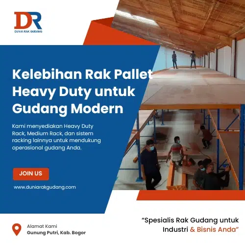 Rak Pallet Heavy Duty